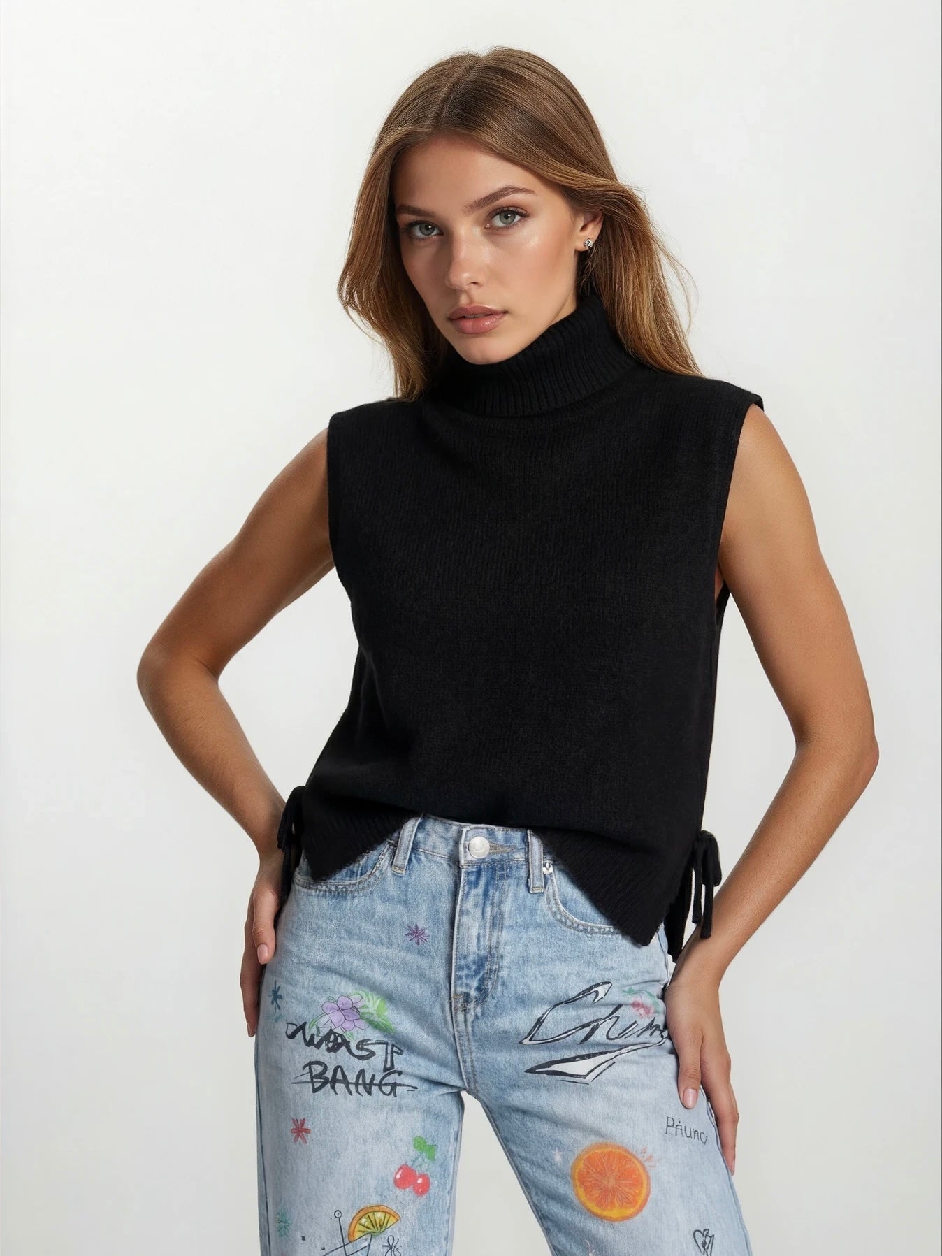 Gilet fiocchetti