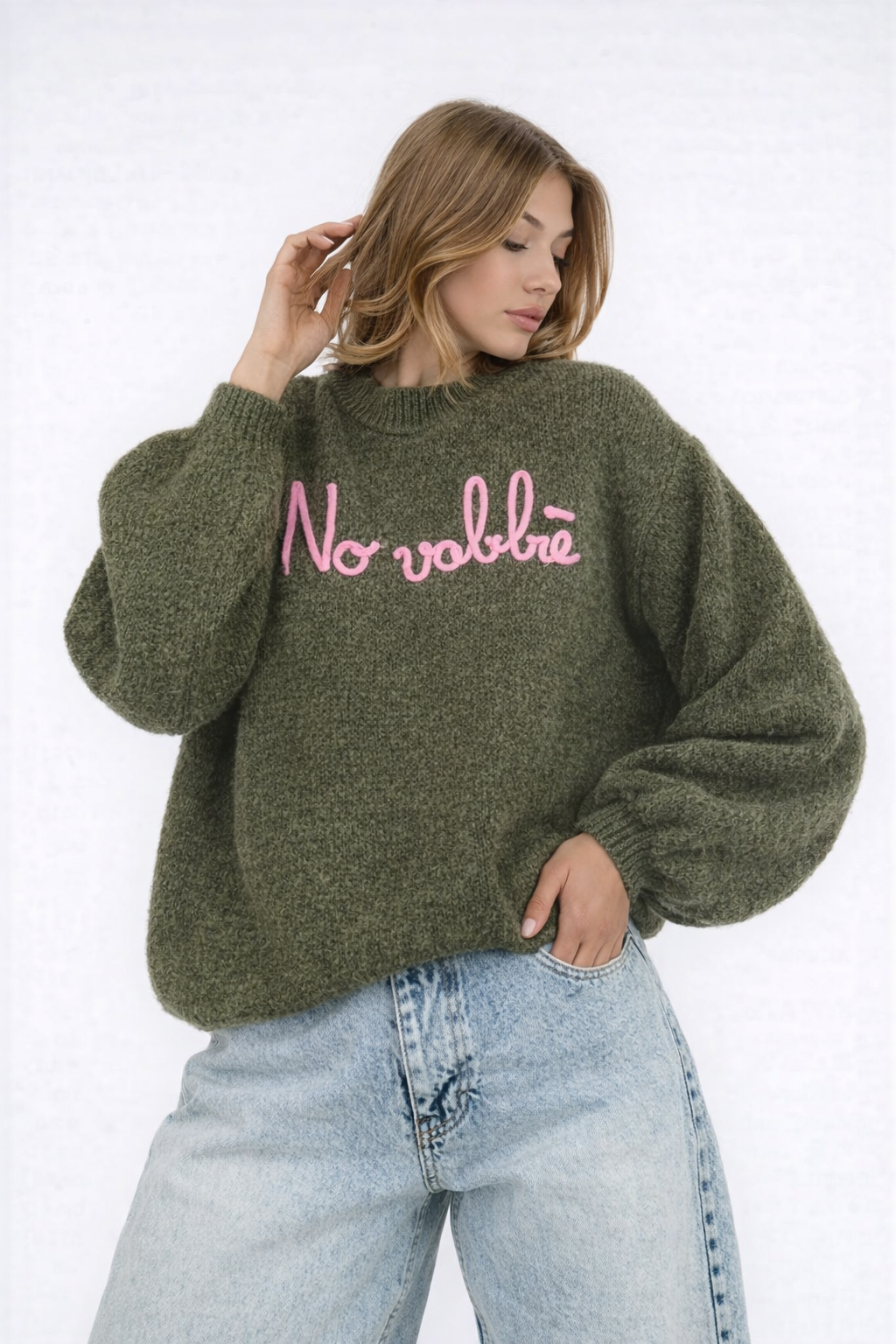 Maglione "no vabbè"