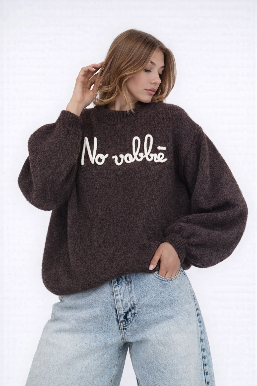 Maglione "no vabbè"