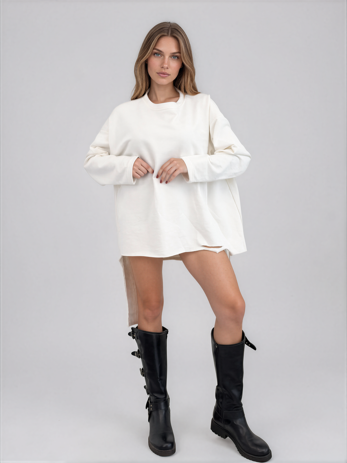 Longsleeve maxi