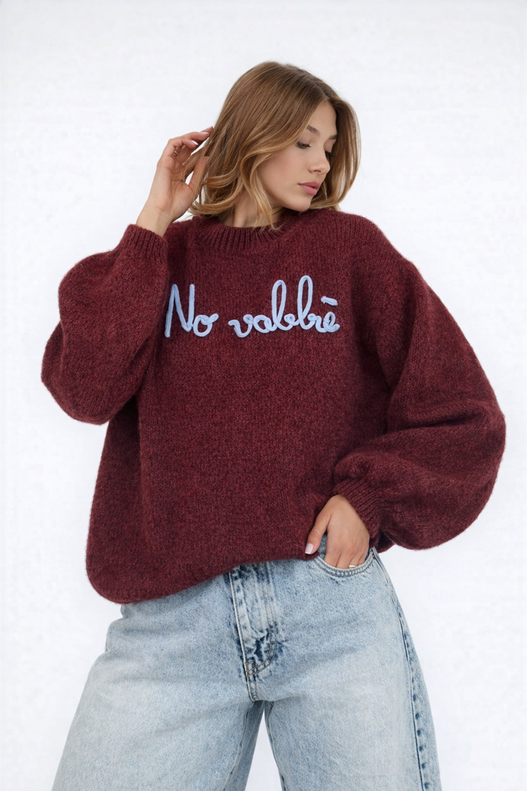 Maglione "no vabbè"
