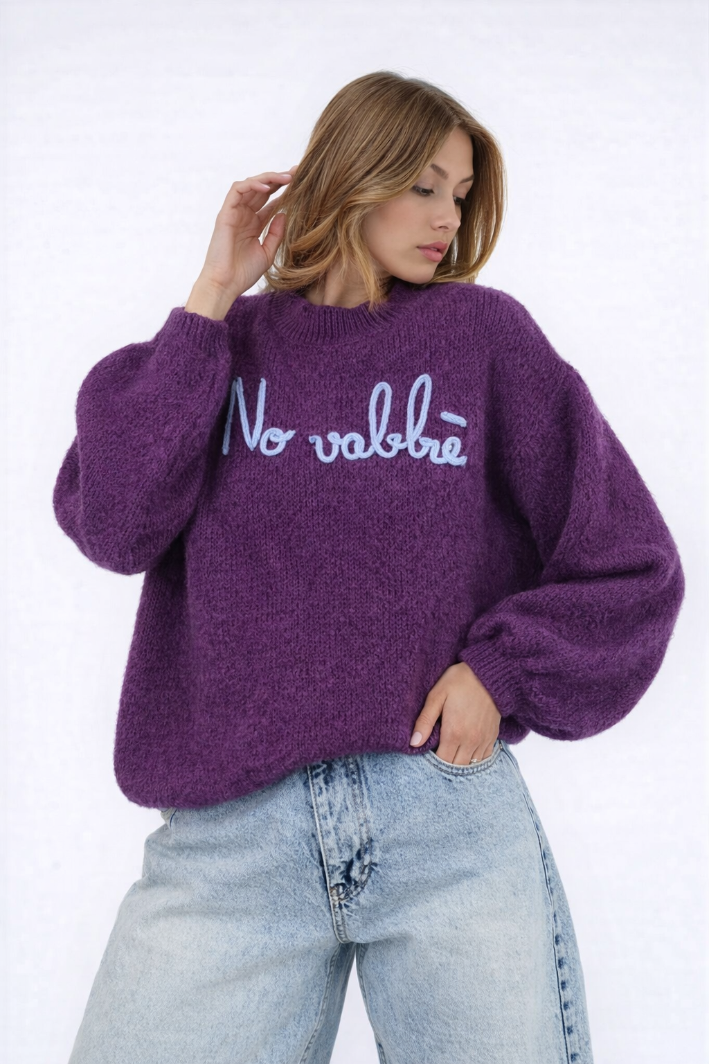 Maglione "no vabbè"