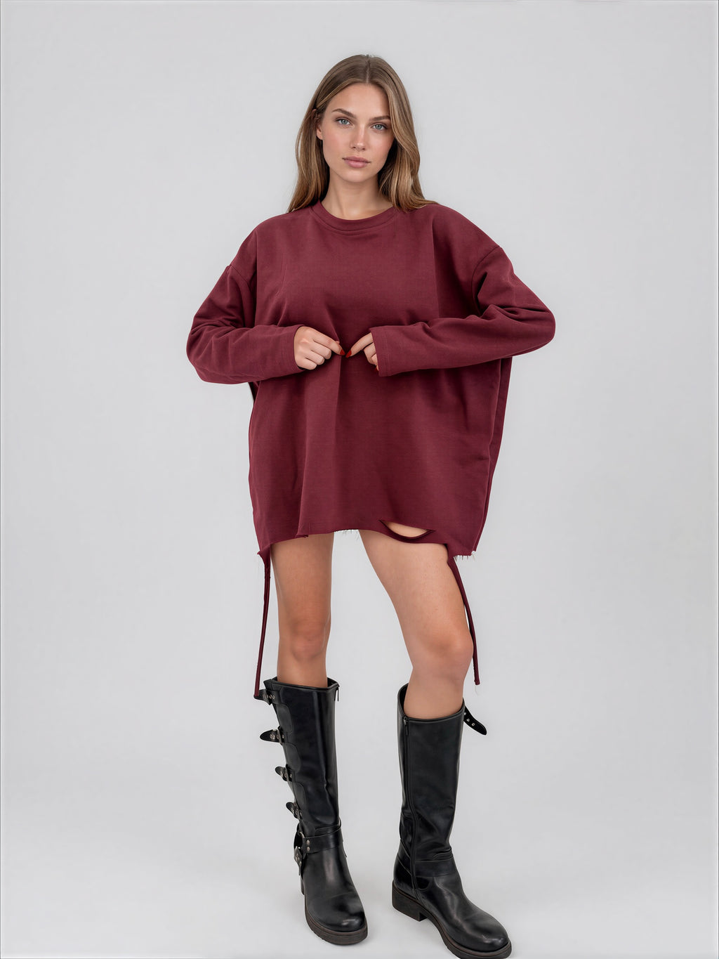 Longsleeve maxi