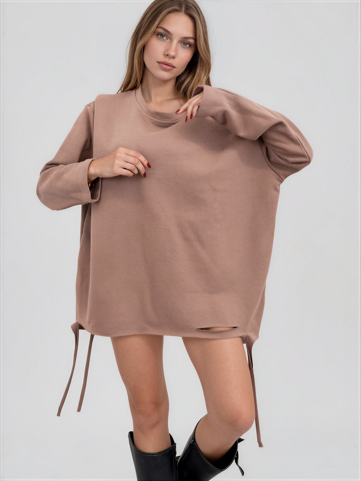 Longsleeve maxi