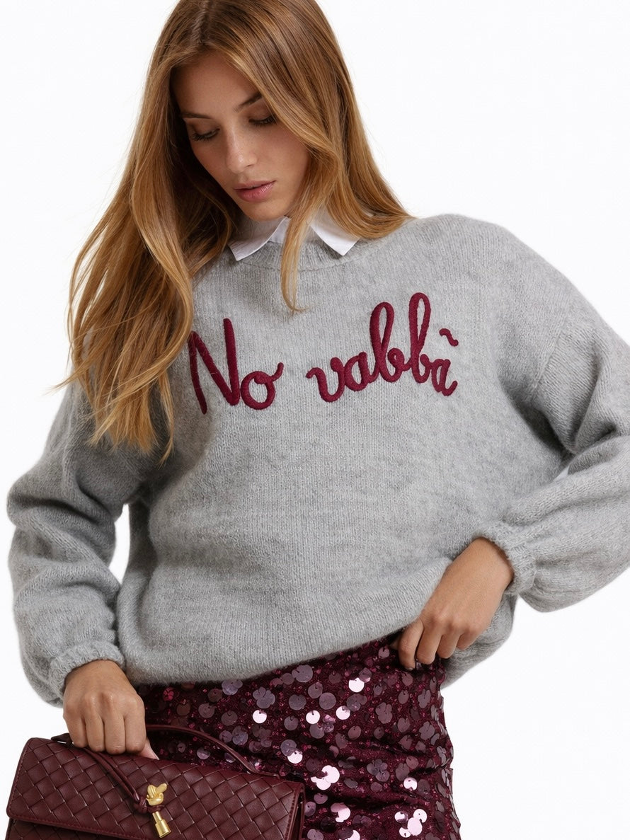 Maglione "no vabbè"