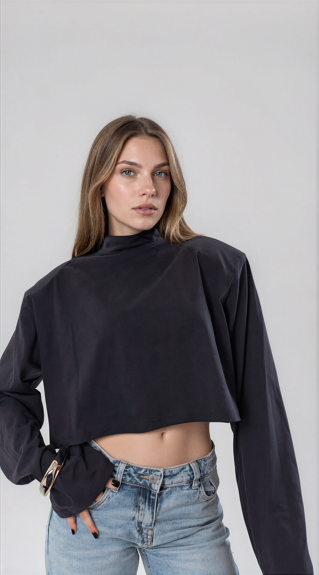 Longsleeve crop Cult